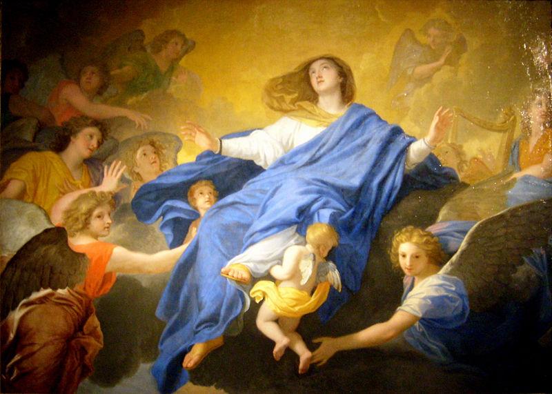 Charles le Brun L Assomption de la Vierge Sweden oil painting art